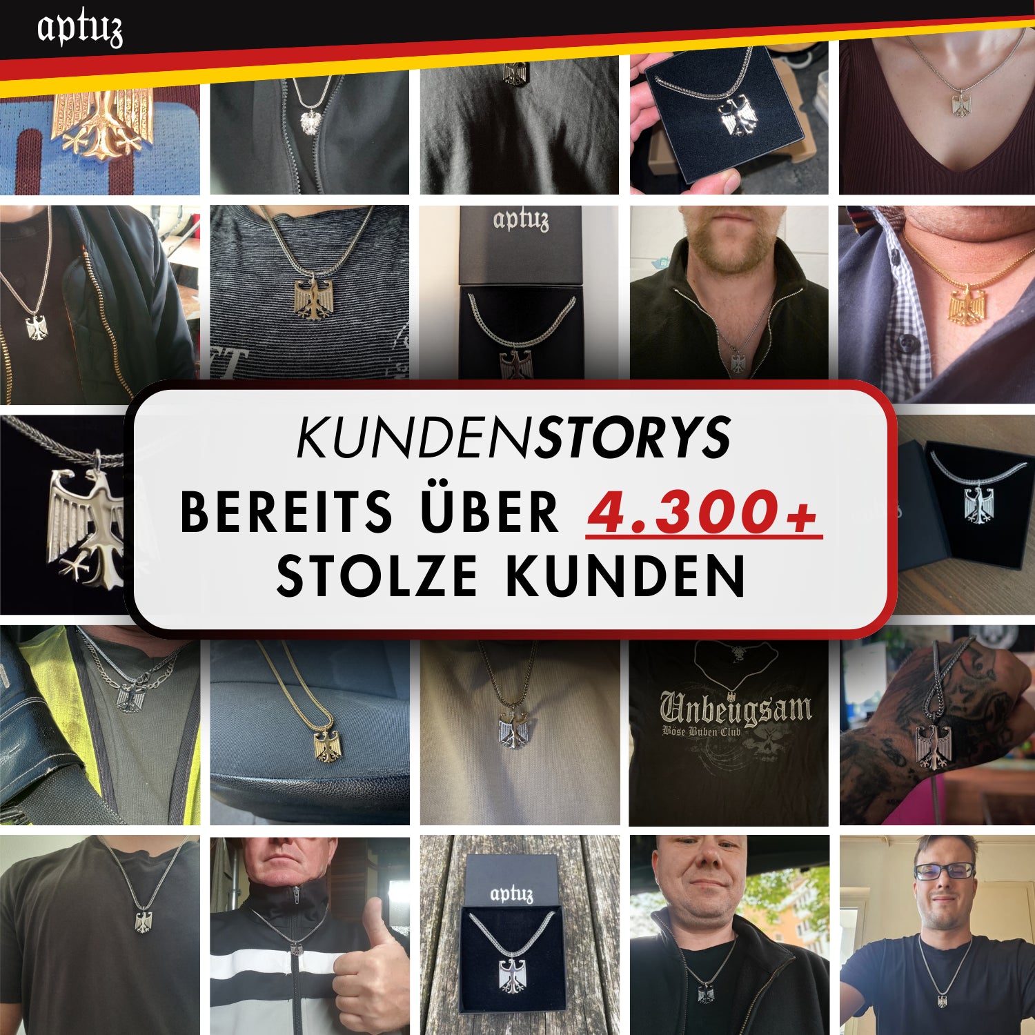 Deutschland Adler Kette