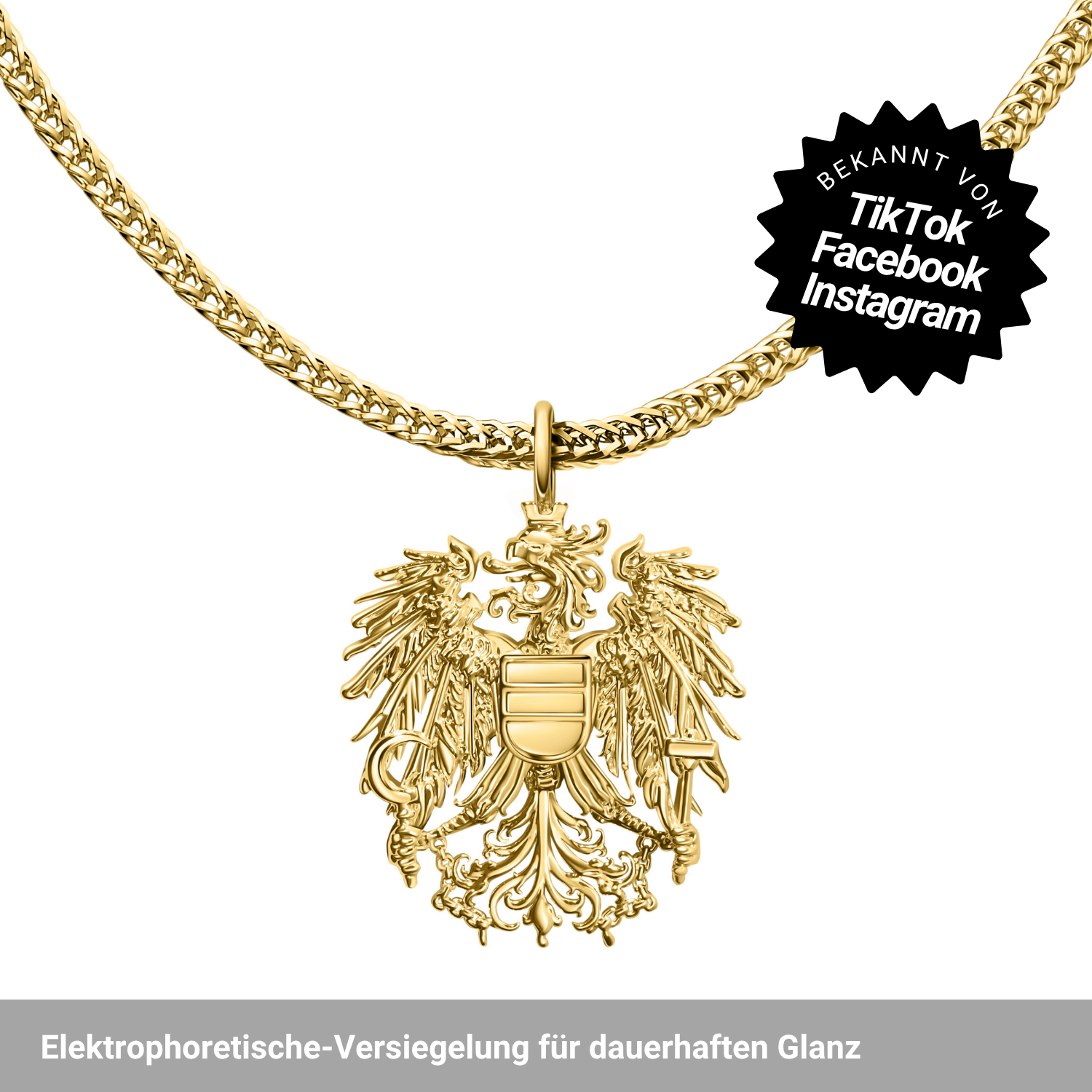 Österreich Adler Kette